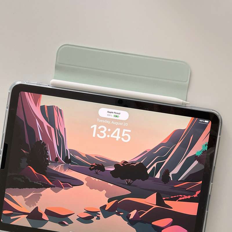 iPadケース　 幾何学模様の多機能保護カバー