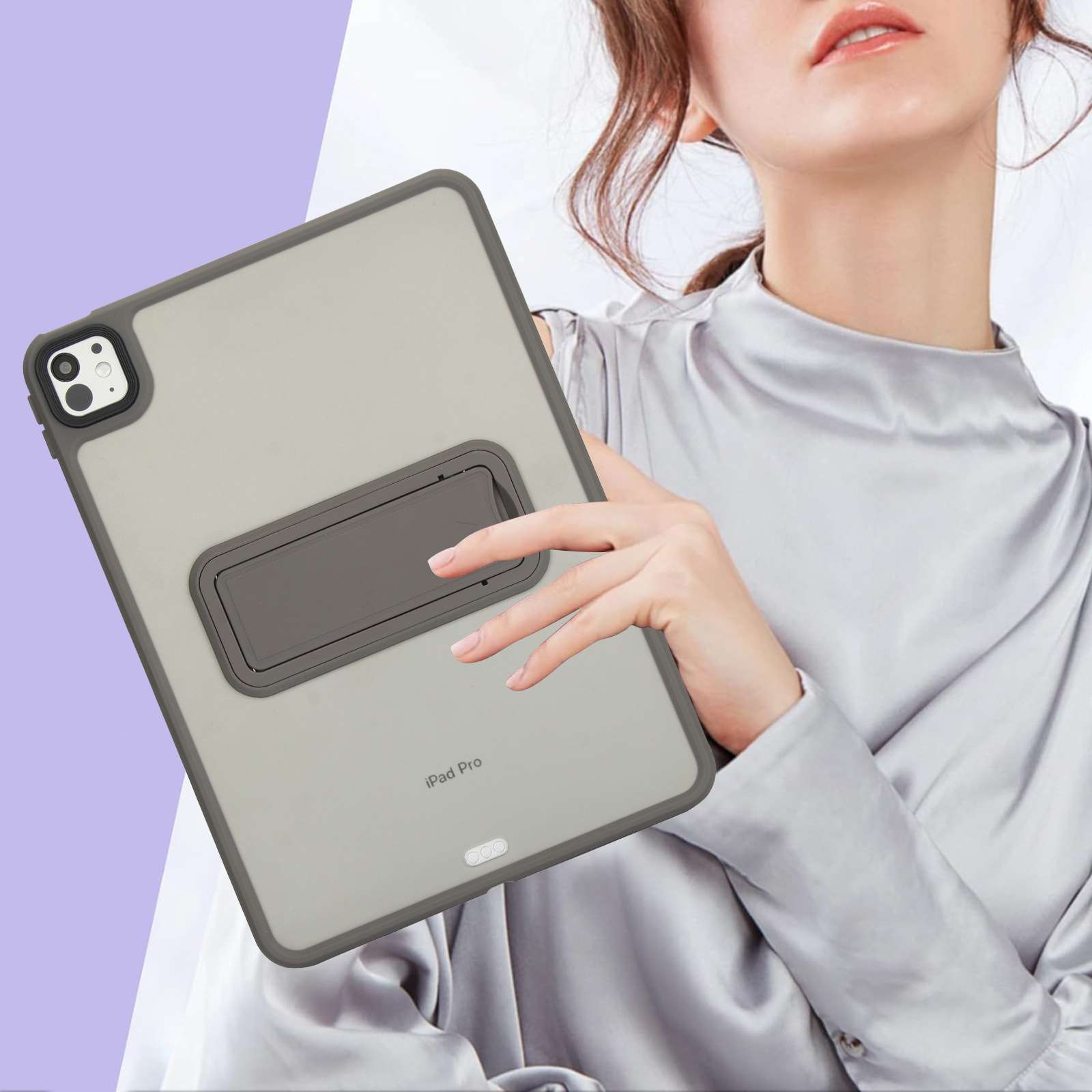 iPadケース 耐衝撃 スタンド付き 保護カバー