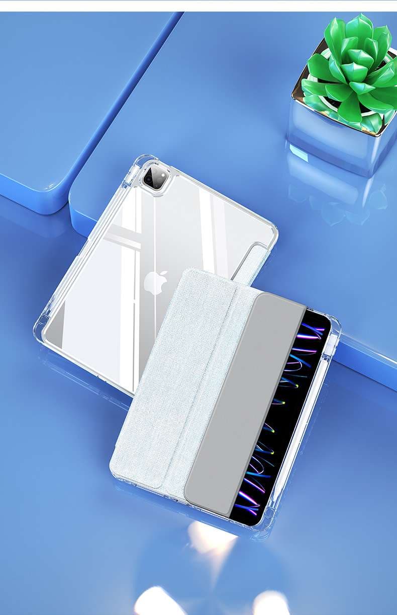 iPadケース　iPad第6世代用 三つ折り薄型保護ケース