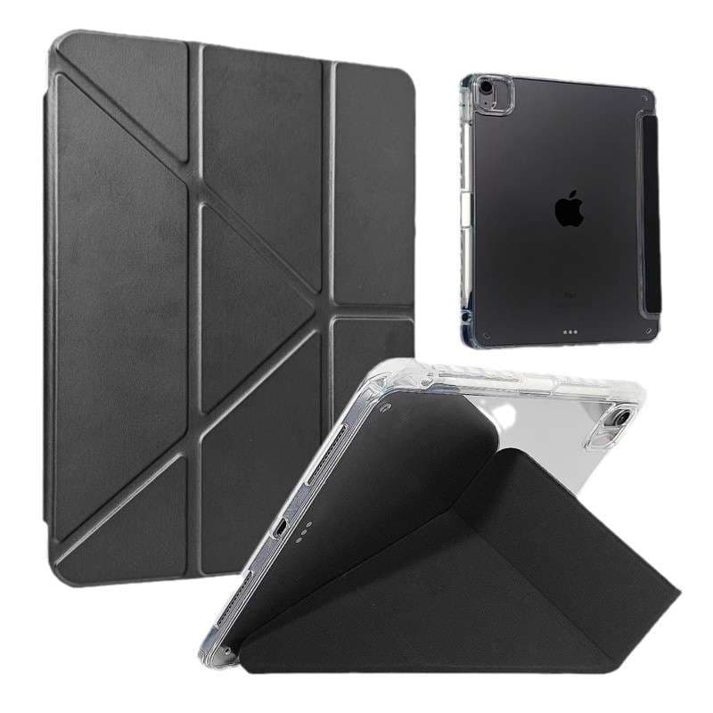 iPadケース 多機能アコーディオン折りたたみ保護カバー