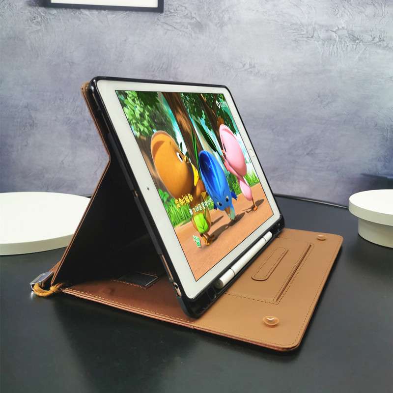 iPadケース　レザー調 iPad Air 第5世代 スタンド機能付きケース