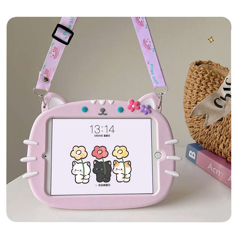 iPadケース　 ねこ型 タブレットカバー
