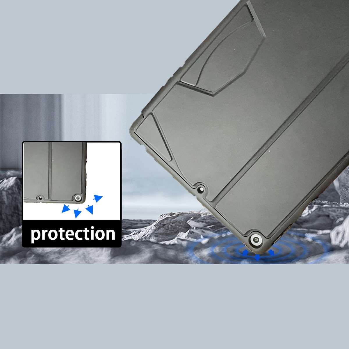 iPadケース　 高機能折り畳み式タブレットカバー