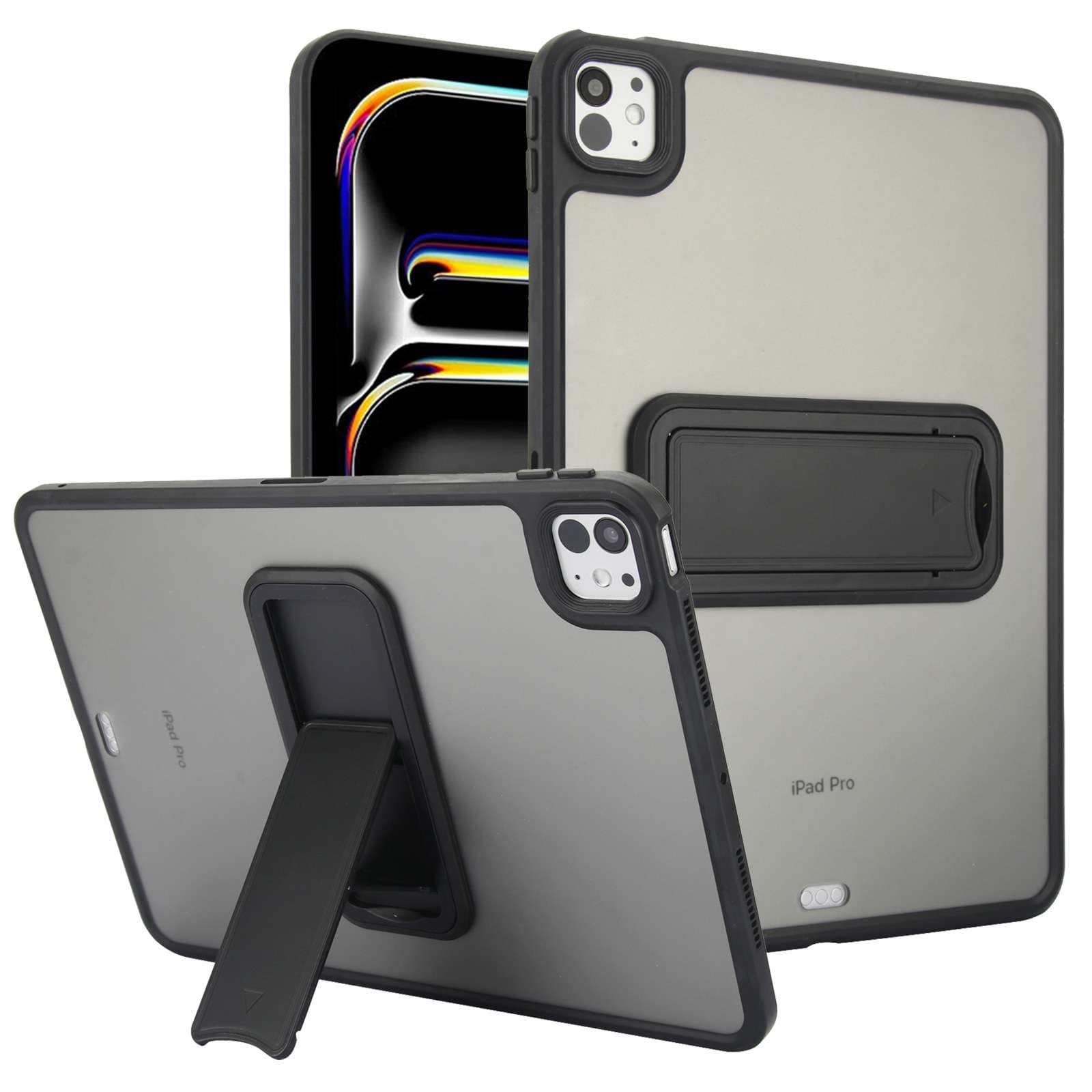 iPadケース 耐衝撃 スタンド付き 保護カバー