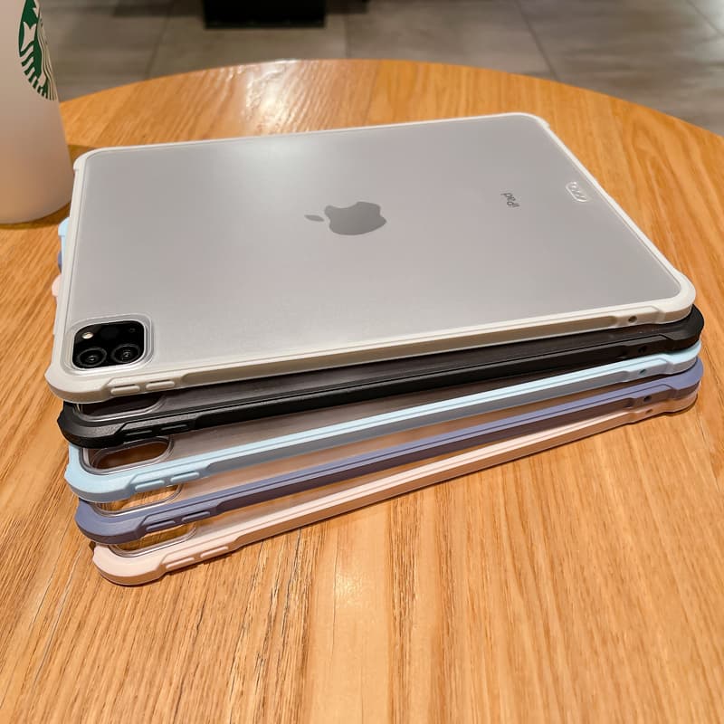 ipadカバー 透明感あふれる薄型保護ケース