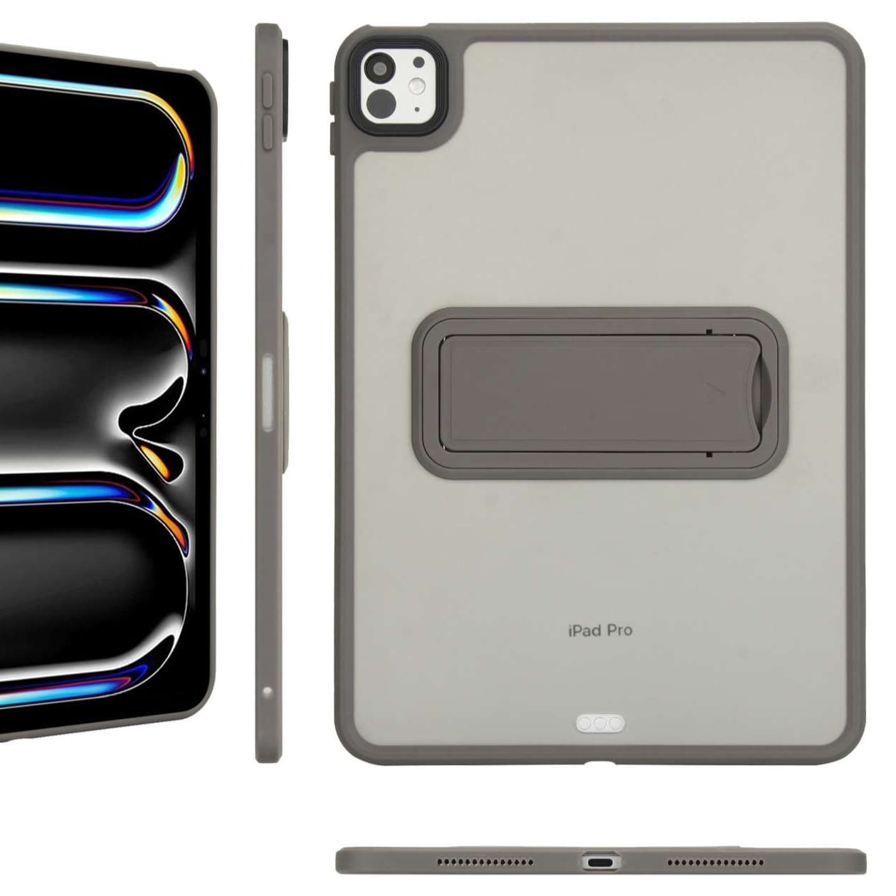 iPadケース 耐衝撃 スタンド付き 保護カバー