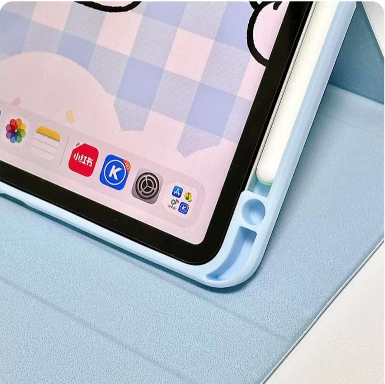 iPadケース 背面保護 多機能スタンド付きタブレットカバー