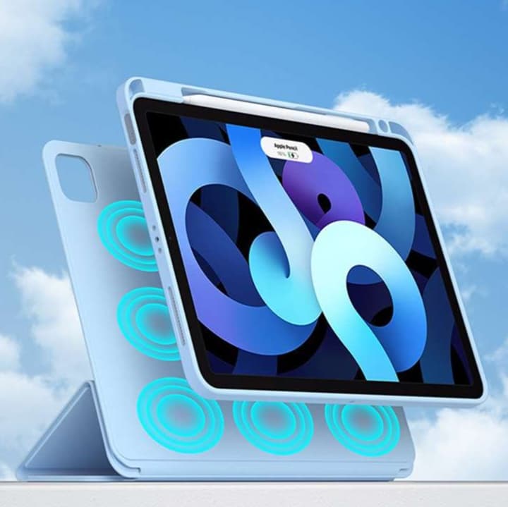 iPadケース マグネット分離式 多機能保護カバー