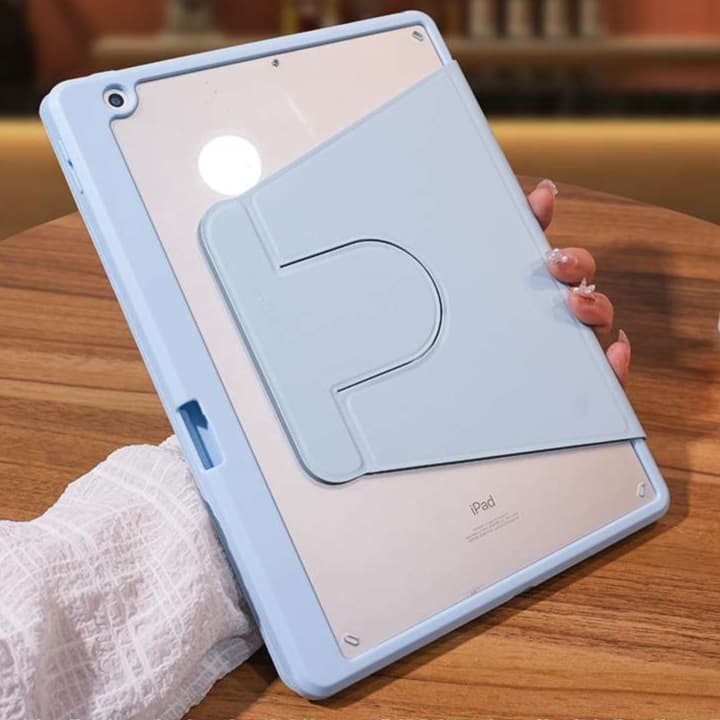iPadケース 背面スタンド機能付き薄型保護カバー