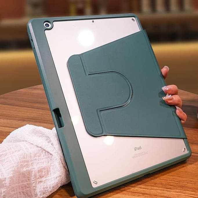 iPadケース 背面スタンド機能付き薄型保護カバー
