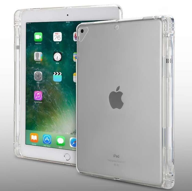iPadケース 衝撃吸収 透明 保護カバー