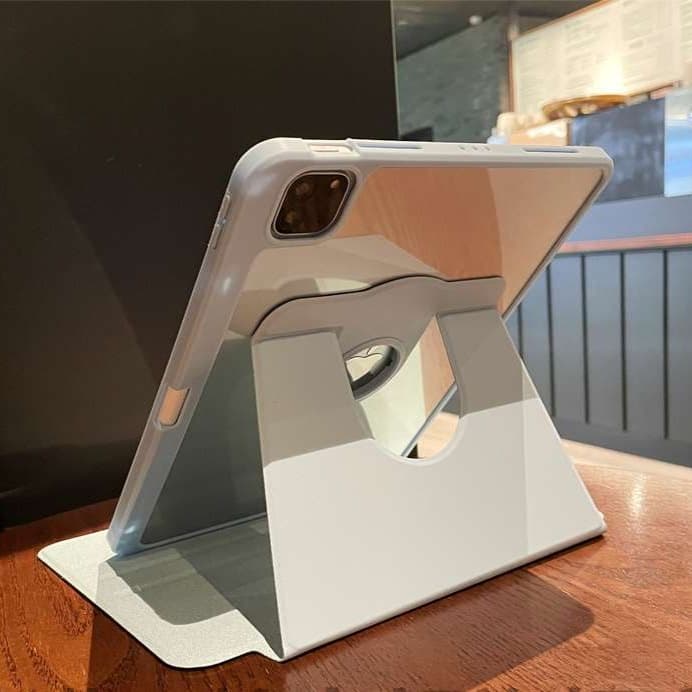 iPadケース 回転スタンド機能付き 薄型保護カバー