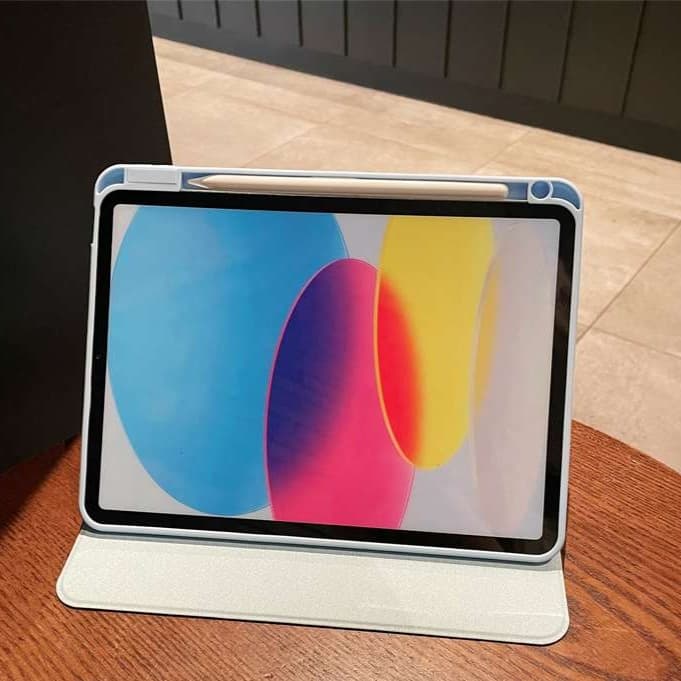 iPadケース 回転スタンド機能付き 薄型保護カバー