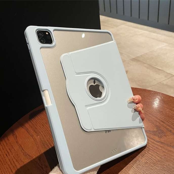 iPadケース 回転スタンド機能付き 薄型保護カバー