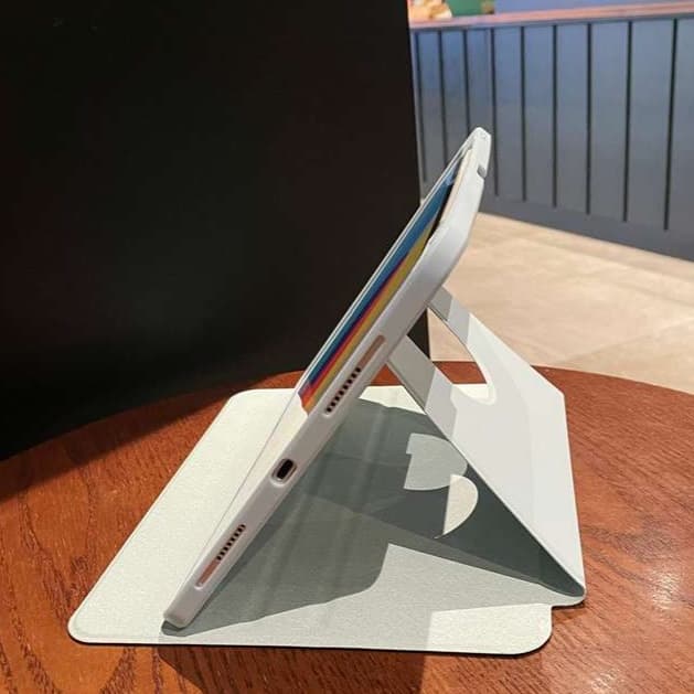 iPadケース 回転スタンド機能付き 薄型保護カバー