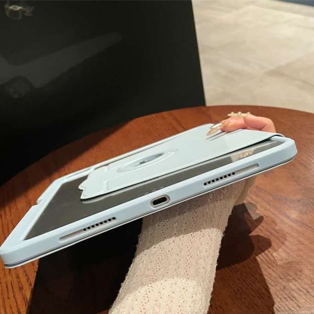 iPadケース 回転スタンド機能付き 薄型保護カバー