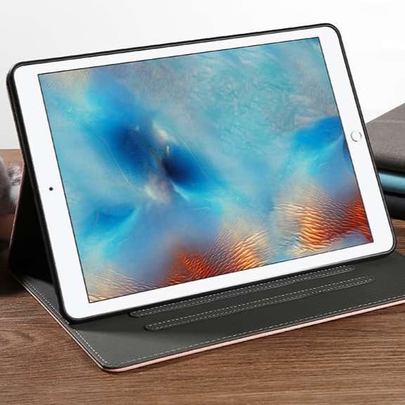 iPadケース シンプル上質手帳型タブレットケース