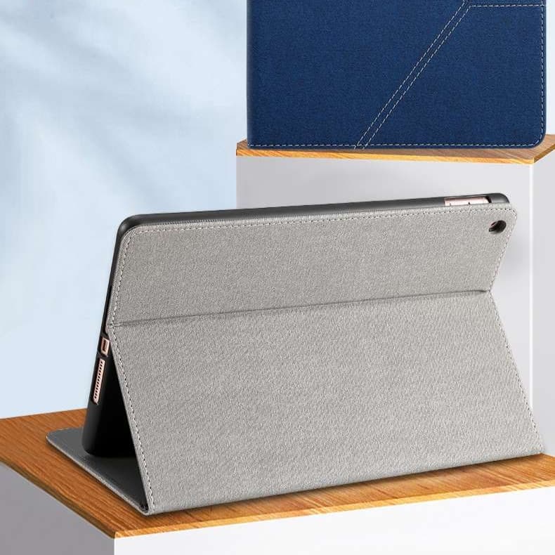 iPadケース シンプル上質手帳型タブレットケース