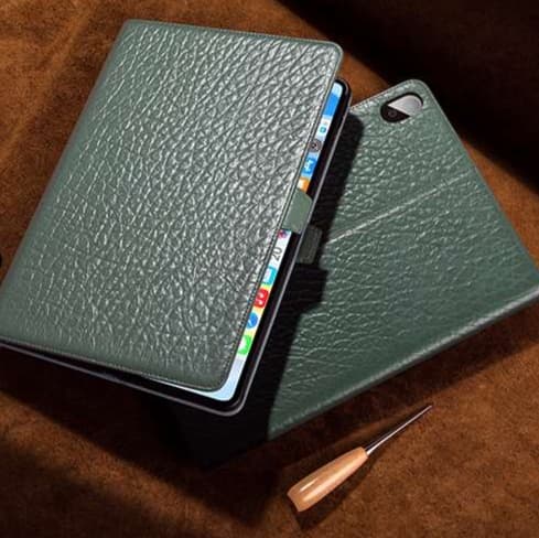 iPadケース 高級本革仕様 タブレット保護カバー