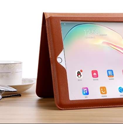 iPadケース 高級感漂う手帳型スタンド機能付き保護ケース