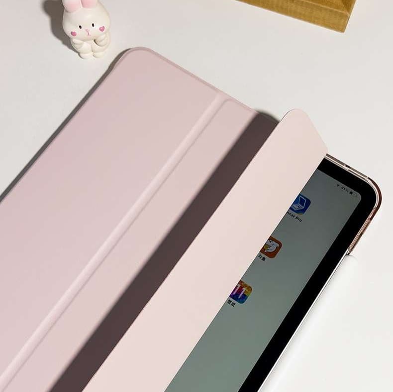 iPadケース 薄型 耐衝撃 折り畳みスタンド機能付き保護カバー