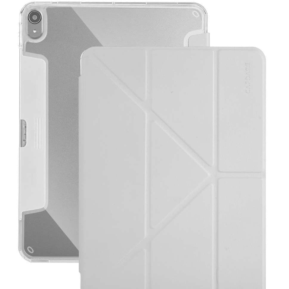 iPadケース 透明バックパネル 折り畳み式保護カバー