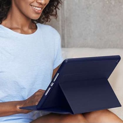 iPadケース 多角度調整 防振保護カバー 軽量タイプ