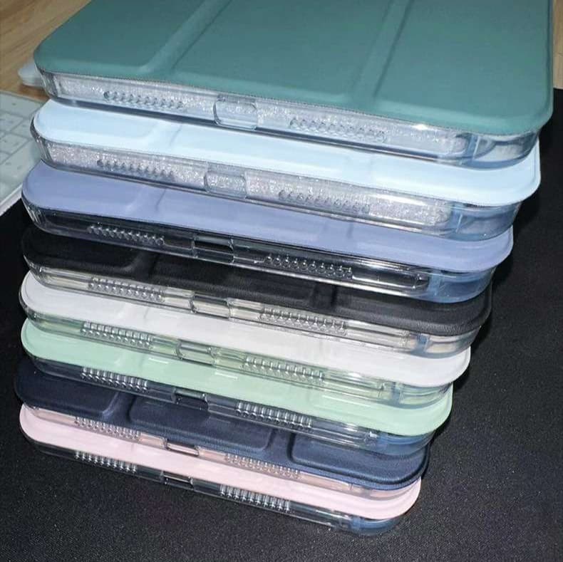 iPadケース 三つ折り シンプル 薄型 保護カバー