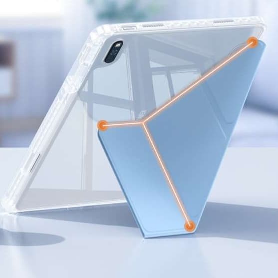 iPadケース 多角形デザイン 薄型 タブレットケース