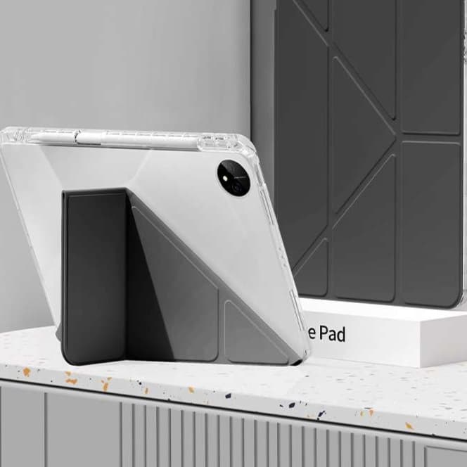 iPadケース 多角形デザイン 薄型 タブレットケース