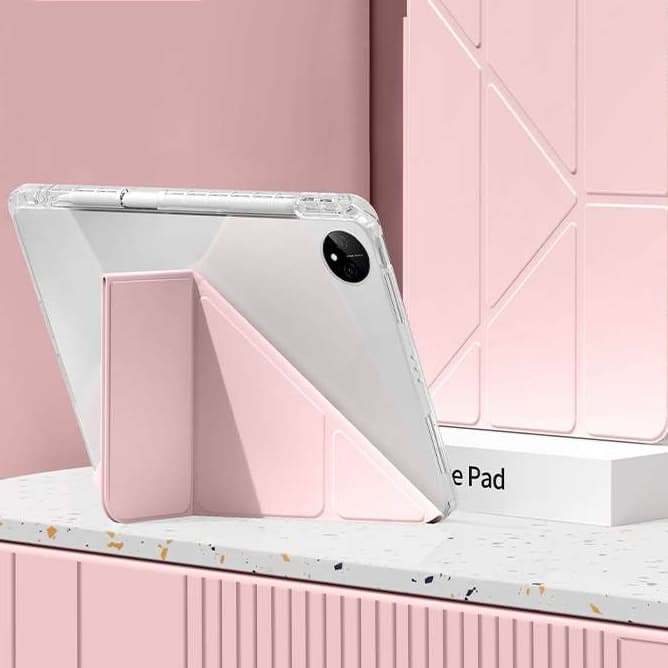 iPadケース 多角形デザイン 薄型 タブレットケース