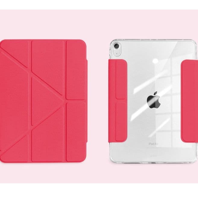 ipadカバー 幾何学模様折り畳み式保護カバー