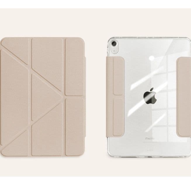 ipadカバー 幾何学模様折り畳み式保護カバー