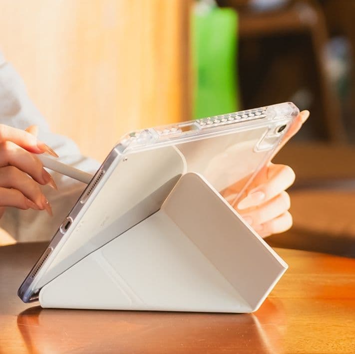 ipadカバー 夢見るくま 透明保護カバー