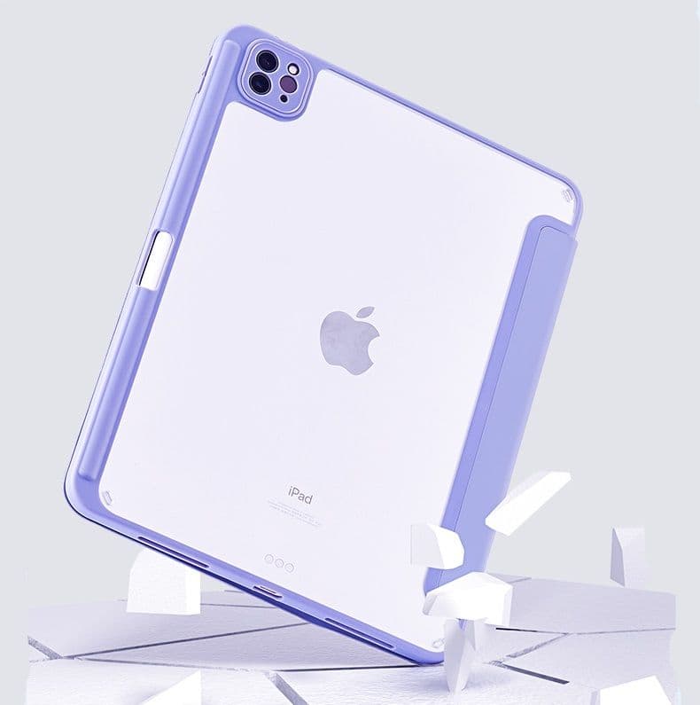 ipadカバー 多機能電子ペン収納智能保護カバー