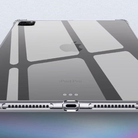 ipadカバー 透明衝撃吸収　強化保護タブレットケース