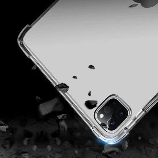 ipadカバー 透明衝撃吸収　強化保護タブレットケース