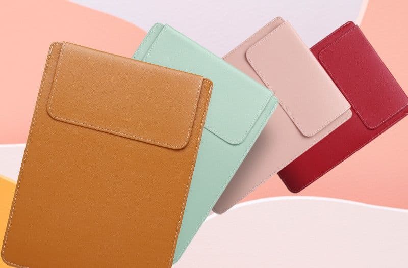 ipadカバー 縫い目デザインスリーブ型アイパッドカバー