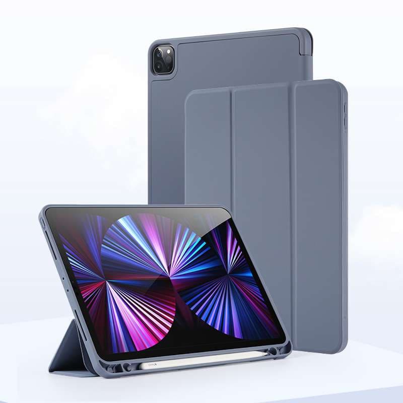 iPadケース　新型アイパッドプロ用 三つ折り保護ケース