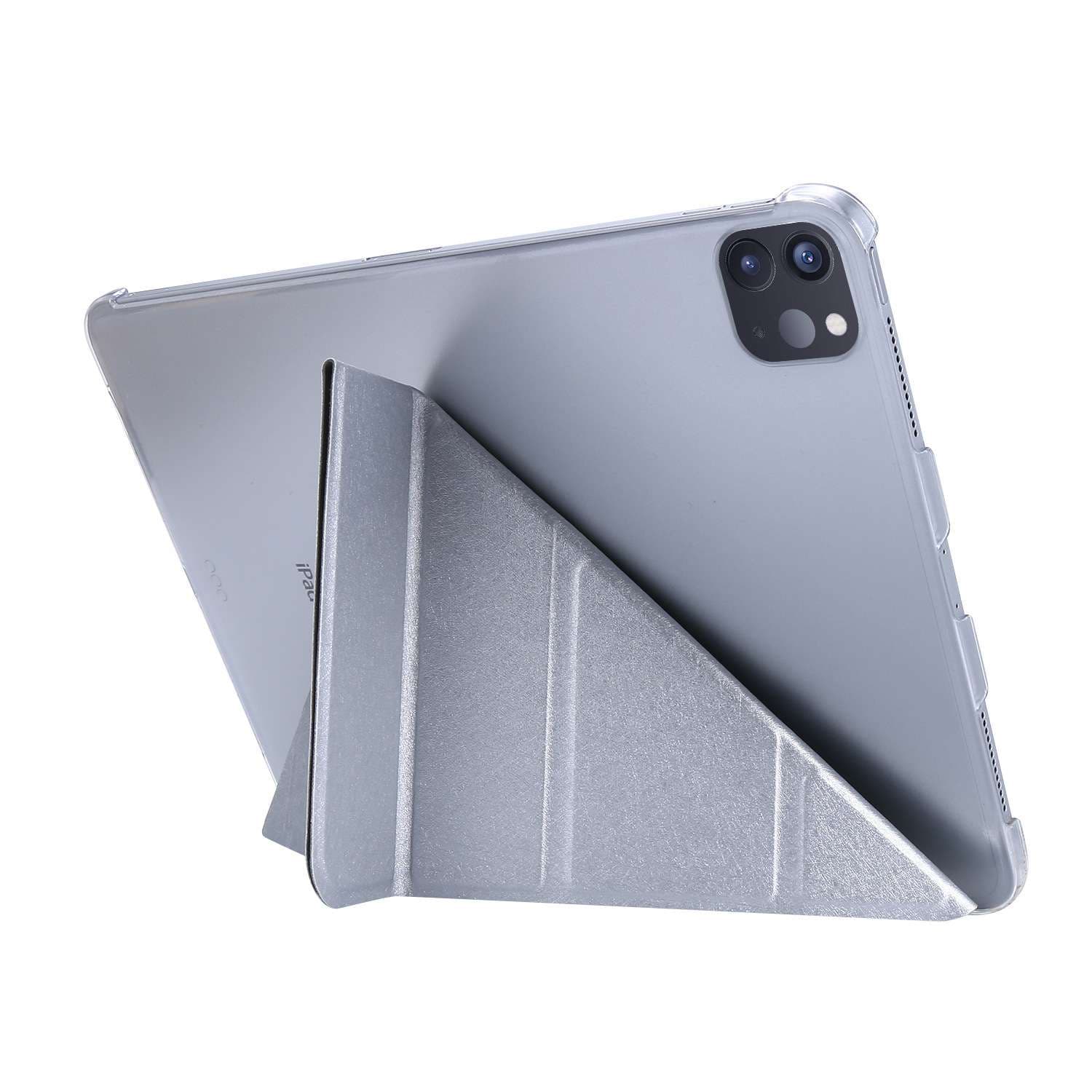 iPadケース　 折り紙風スタンド機能付き保護カバー