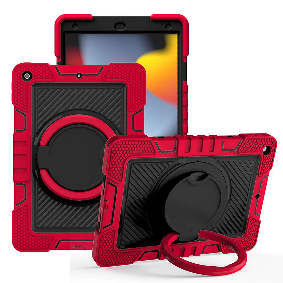 iPadケース　頑丈な多機能スタンド付きiPad第9世代ケース