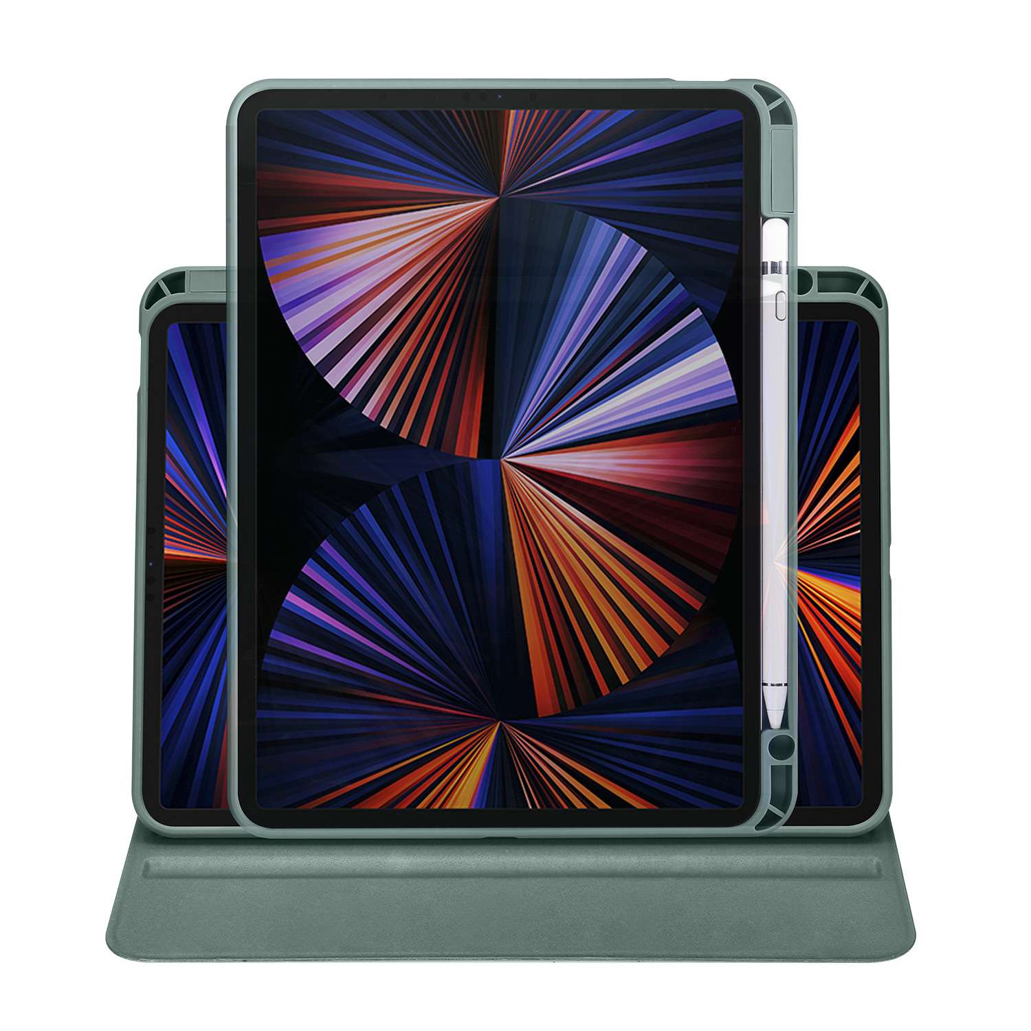 iPadケース　 第十世代向け回転式保護カバー