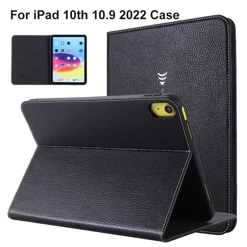 iPadケース　 第十世代アイパッド用 高級感レザーケース