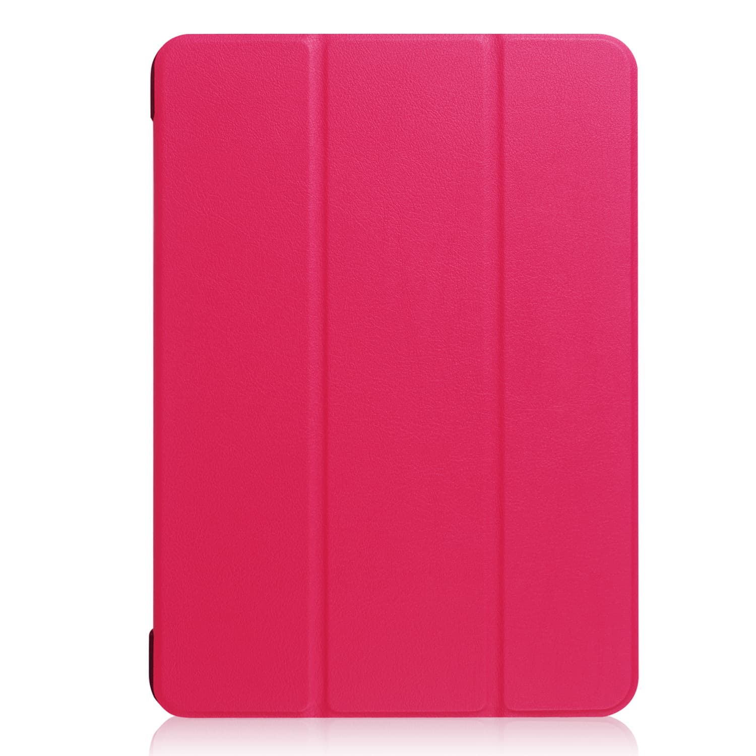 ipadカバー 薄型軽量レザー調三つ折りスタンド機能付きカバー