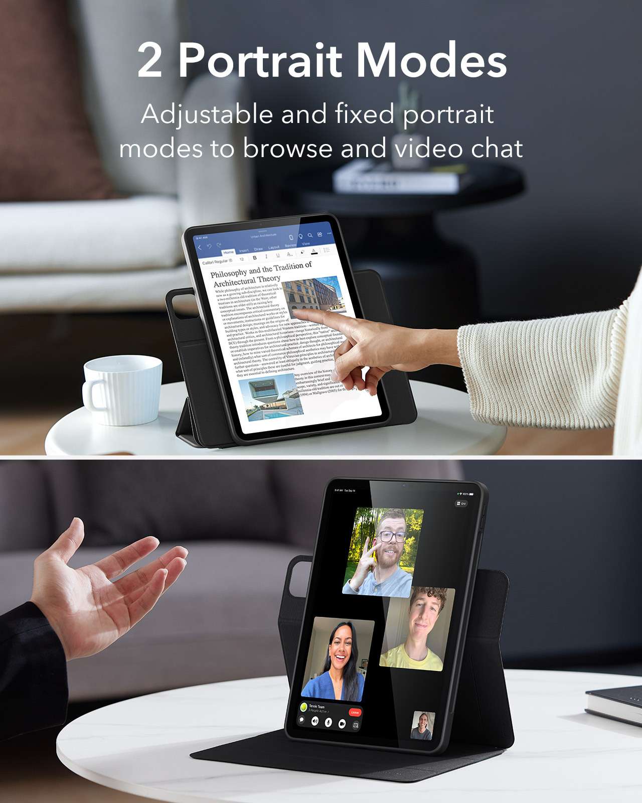 iPadケース　磁気吸着式マルチ機能アイパッド保護ケース
