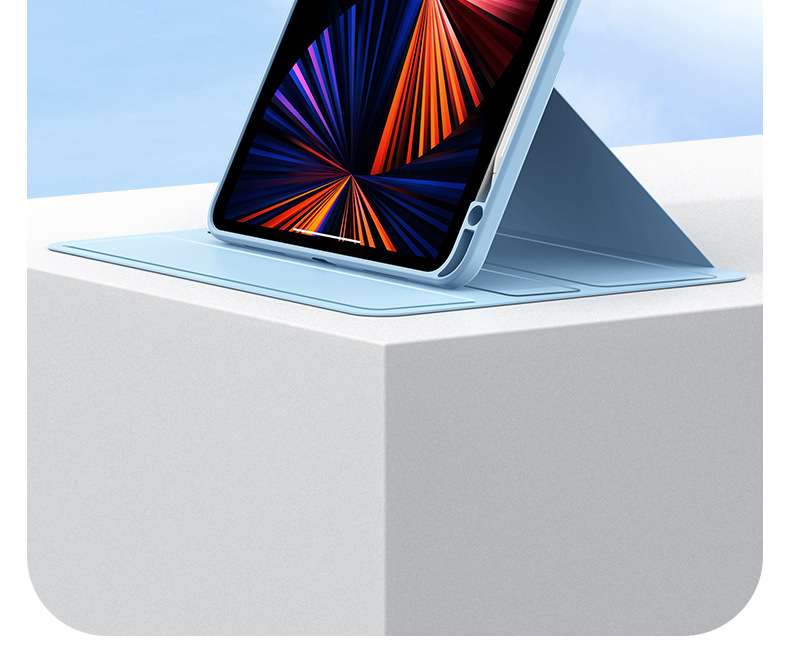 iPadケース 片手でラクラク 縦置き横置き スタンドケース