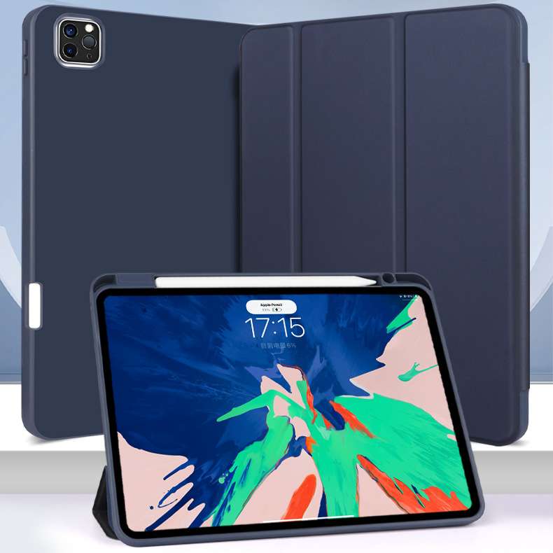 iPadケース　アイパッドプロ用 三つ折り保護ケース