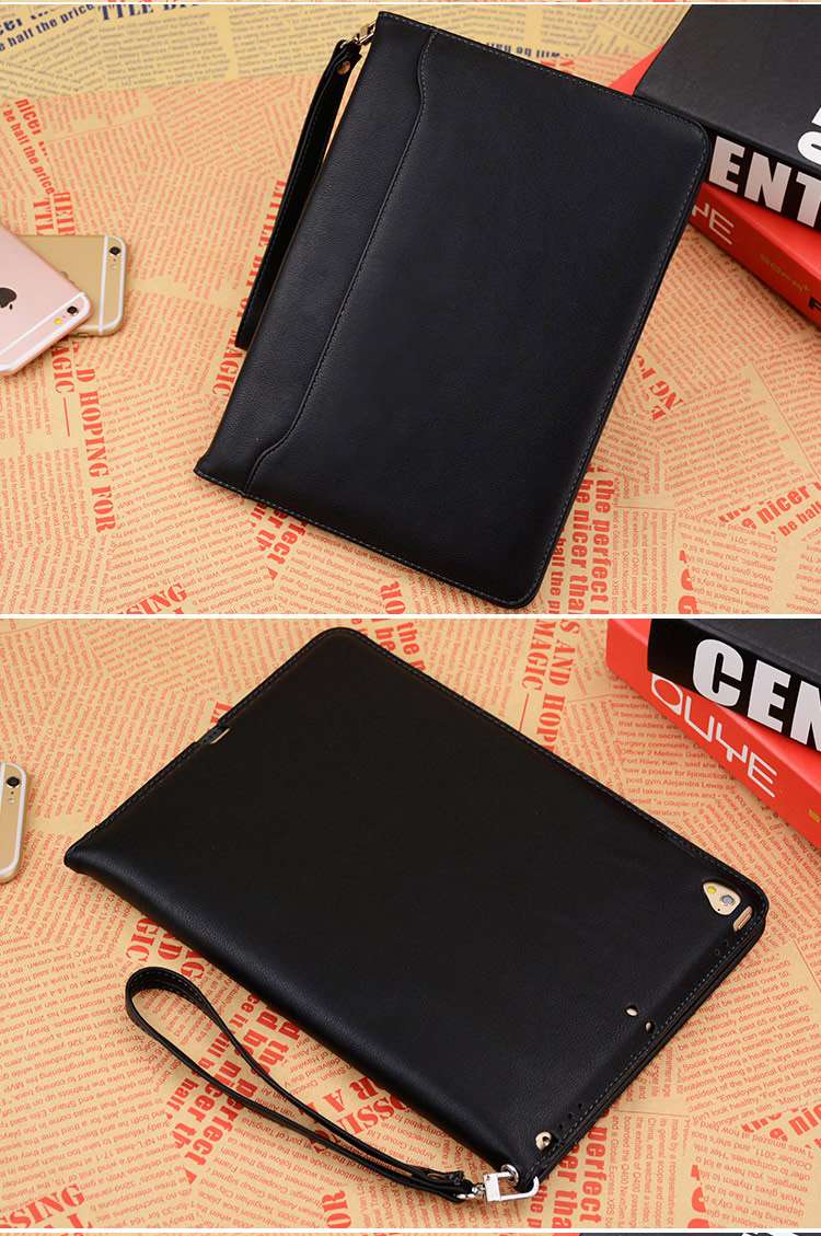 iPadケース　多機能ハンドル付きiPad第9世代用レザーケース