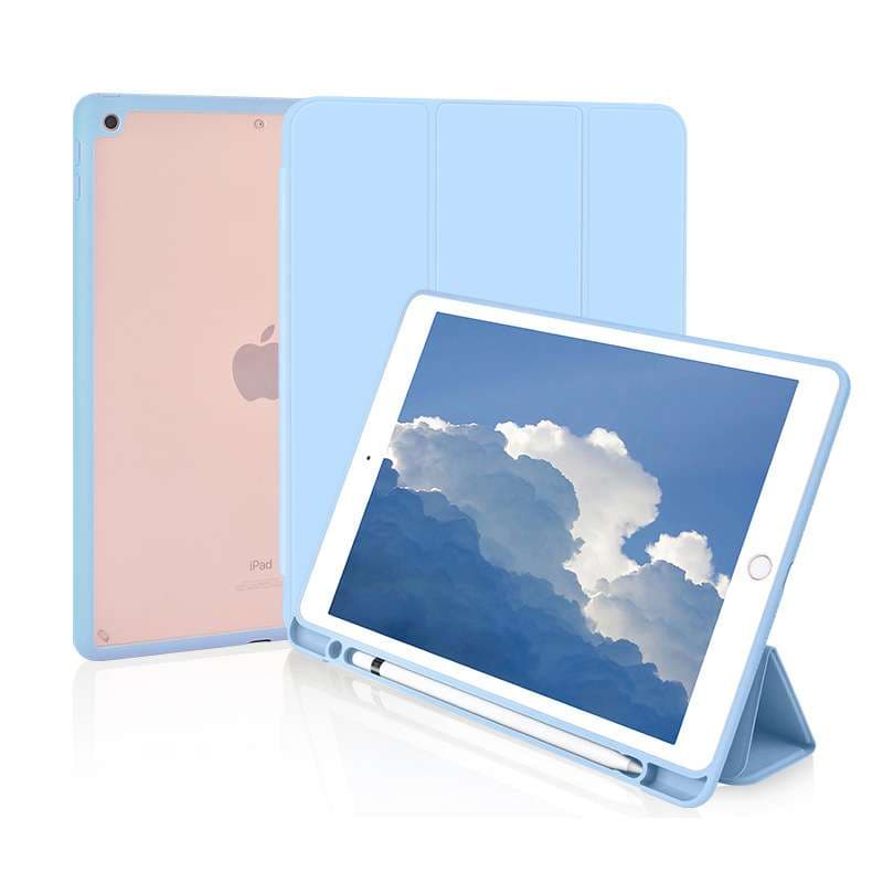三つ折りスタンド機能付きiPadケース　