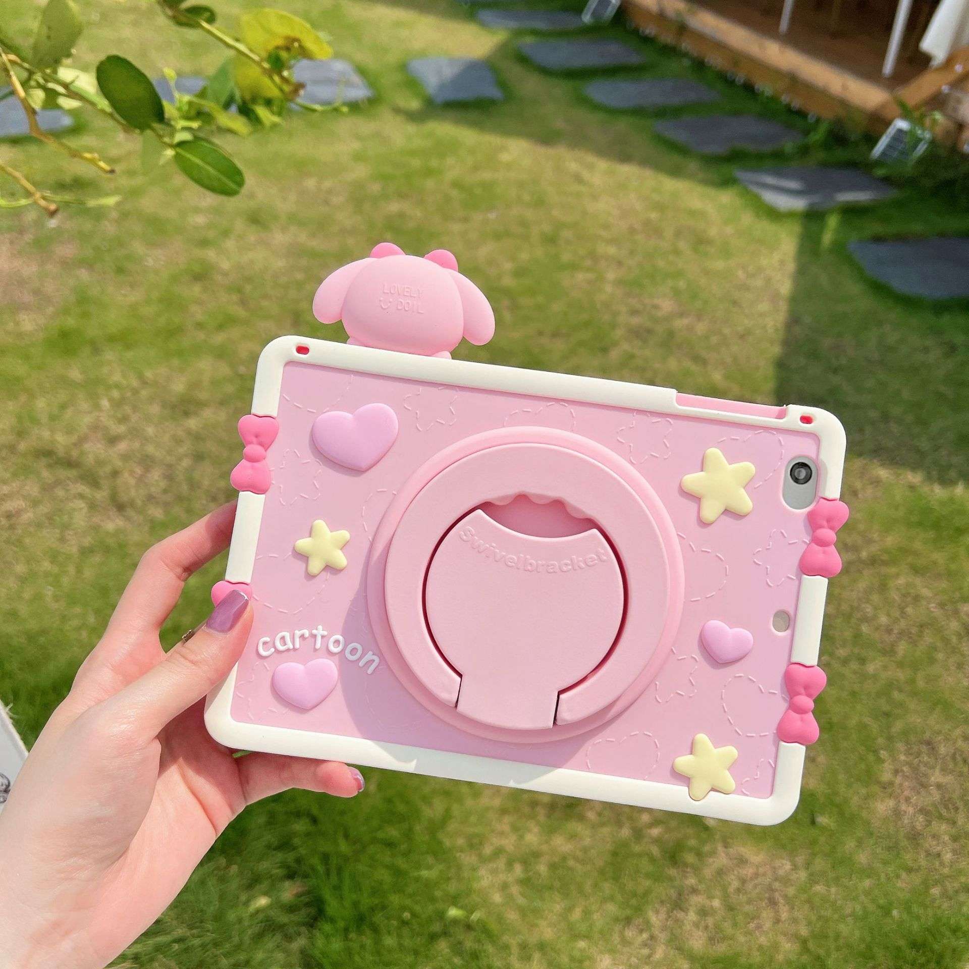 iPadケース かわいいカメラ風 アイパッドケース